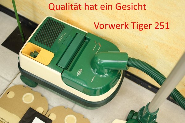 * Vorwerk Tiger 251 EB 350 mit Zubehör Set Exclusive